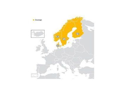 Carte de Navigation Opel pour Cd60/Cd80 Navi, Scandinavie 2011/2012