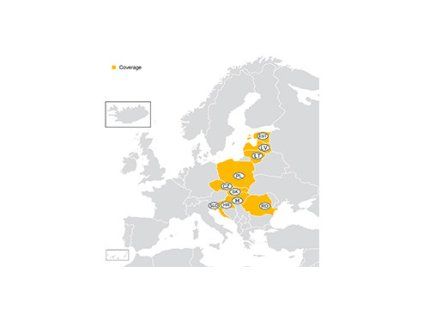 Carte de Navigation Opel pour Cd60/Cd80 Navigation, Europe de l'Est 2011/2012