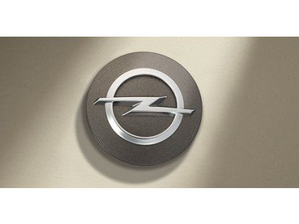 Opel Centre Cap, Round, Polished Aluminium 13276164