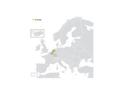 Carte de navigation Opel pour Cd70 Navi, Benelux 2014/2015