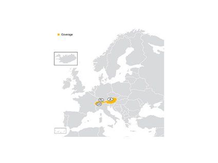 Carte de navigation Opel pour Cd70 Navi, Alpes 2014/2015
