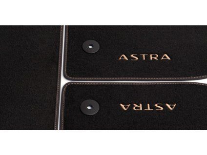 Tapis de sol en velours Opel, couleur cacao