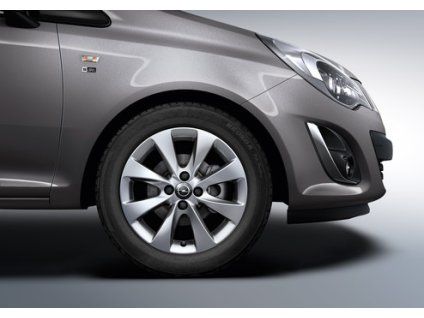 Opel Cerchio In Lega 16" - 8 Raggi, Argento