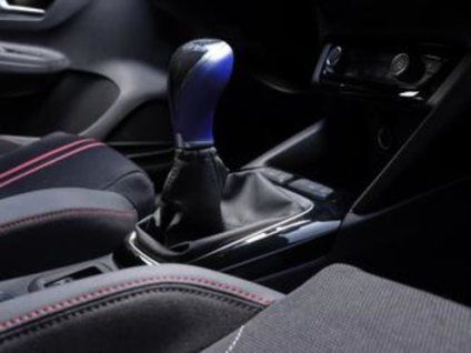 Opel Levier de vitesses bleu à 6 vitesses