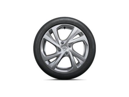 Opel Cerchio In Lega 17 - 4 Raggi - Argento