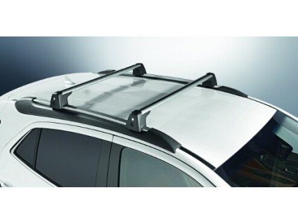 Opel Portabicicletas Básico de Aluminio con Rieles