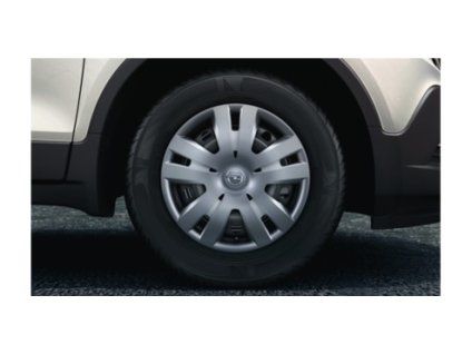Opel Cache-moyeu 16" - Forme 5 branches doubles