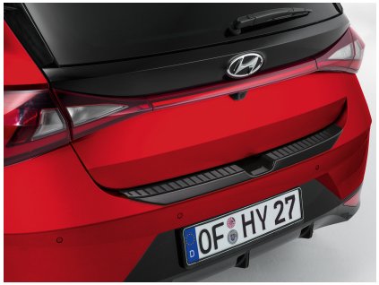 Hyundai i20 Hátsó lökhárító díszítővonal, fekete szemcsés