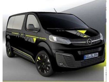 Opel Pegatina Decorativa - Plateada