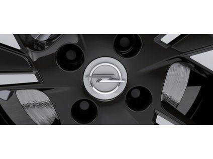 Bouchon Central Opel Pour Jante Aluminium - Blanc