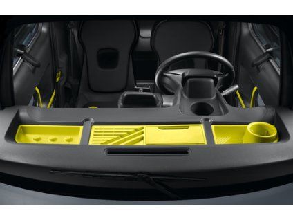 Opel Compartimentos de almacenamiento en el salpicadero - amarillos