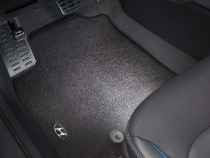 Hyundai IONIQ Textilní rohože prémiové, levostranné