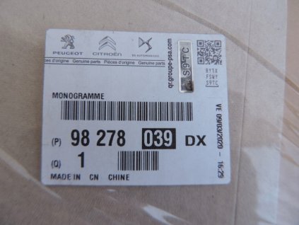 NAPIS LOGO ZNACZEK OPEL COMBO 98