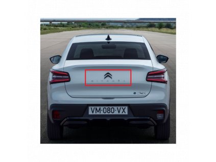 stitek emblem citroyon zadni cast vozu citroen c4 x e c4 x c43