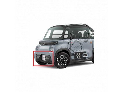 Citroën Ami Refuerzo de parachoques delantero o trasero