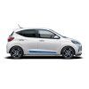Hyundai i10 AC3/AI3 Decalcomanie, strisce sportive, blu mare