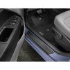 Hyundai i10, i20 Láminas protectoras para umbral de puerta, negro