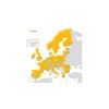 Opel Mappe di Navigazione Per Dvd100 Navi, Europa 2014