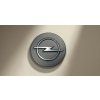 Opel Tappo Centrale, Rotondo, Alluminio Spazzolato