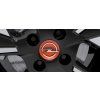 Tapa Central Opel Para Llanta de Aluminio - Naranja Efervescente