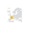 Opel Mapa de Navegación para Cd60/Cd80 Navi, Francia 2011/2012