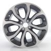 DS 3, C3 Picasso, C3 (A51) - Alufelge DS Automobiles CLOVER schwarz 17"