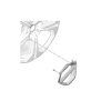Citroën C5 X Insert décoratif jante alu 19" - côté droit