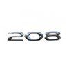 Peugeot 208 P21 Емблема самозалепваща "208" 98 544 111 TC