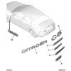 Citroën C5, Schriftzug hinten 98041608VD