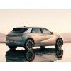 Pegatinas Hyundai Ioniq, franjas deportivas, blancas