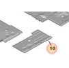 Peugeot 308 P5 Abschlussblech Boden vorne links 1686620380