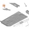 Peugeot 308 P5 Right underbody reinforcement 9831371480