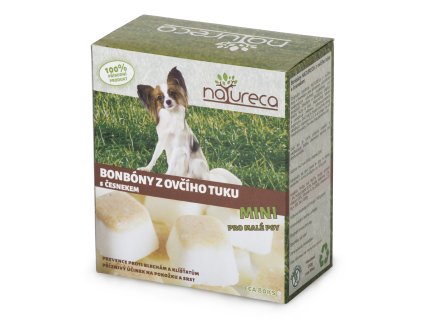 1603 bonbony z ovciho tuku s cesnekem mini 250gr