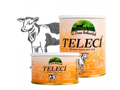 1237 teleci konzerva 400g
