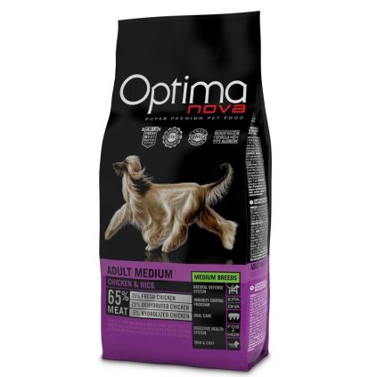 OPTIMAnova Dog Adult Medium Chicken & Rice 2 kg