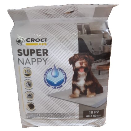 Návyková podložka Super Nappy 60 x 60 cm (10 ks)