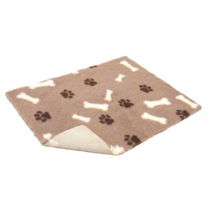 Vetbed protiskluz / Drybed hnědá motivy, role 10 x 1,5 m, vlas 30 mm