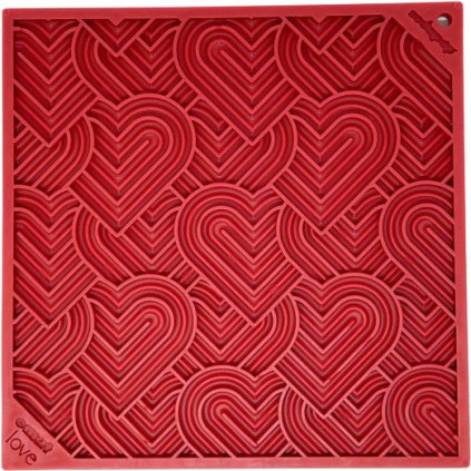 sodapup love lizaci podlozka cervena 20 x 20 cm a50830d7 b879 4db0 82ff ae463d8eb654