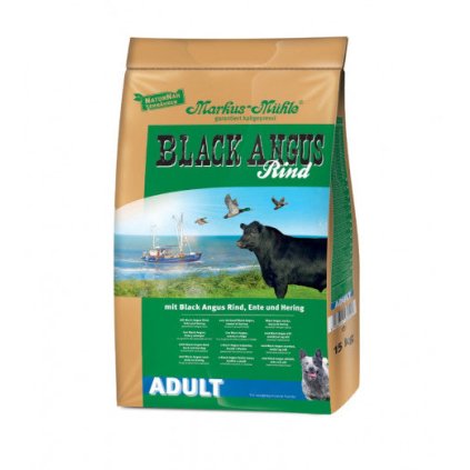 black angus adult 15kg granule lisovane za studena hovezi maso