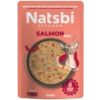 cat steamed salmon