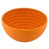 763 lickimat lizaci miska wobble orange