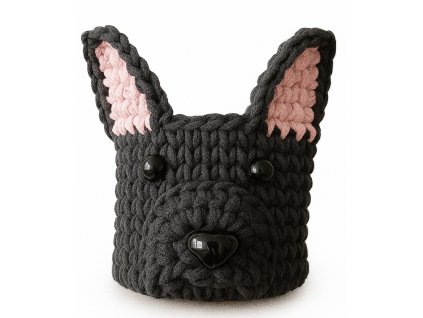 Francouzský buldoček-černý