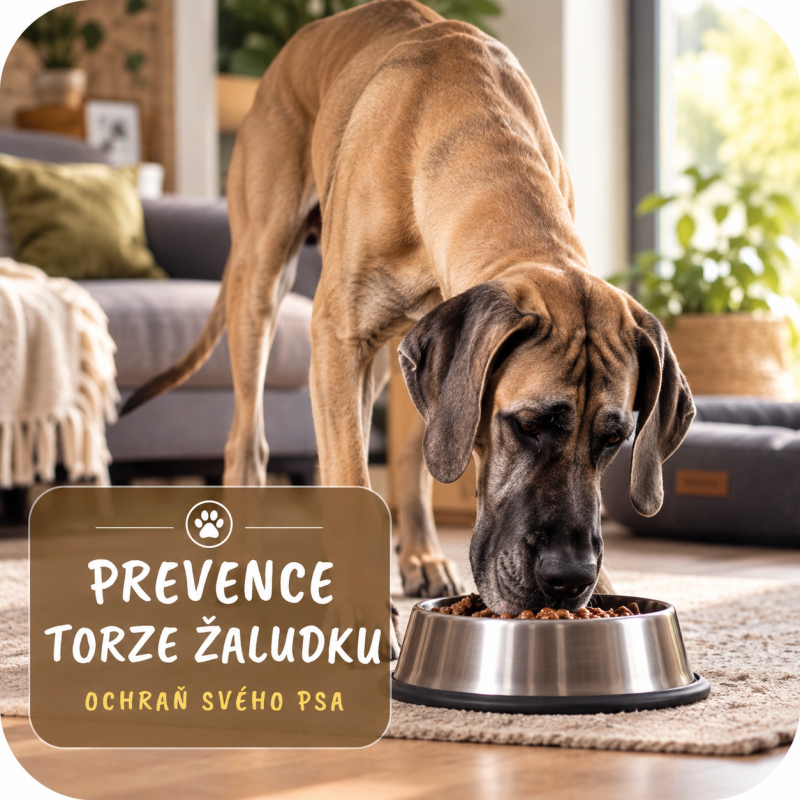Prevence torze žaludku u psa