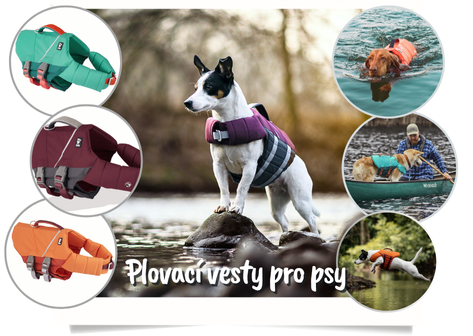 Plovací vesty pro psy Hurtta Savior