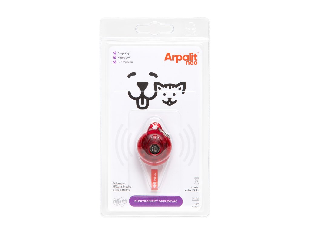 Arpalit Dog elektronický odpuzovač klíšťat pro psy