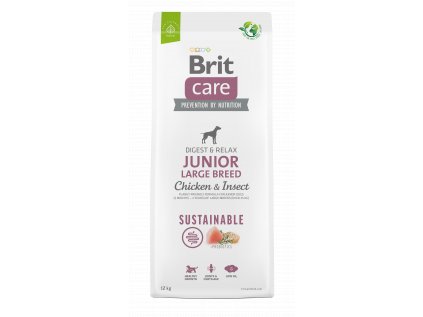 Brit Care Dog Sustainable Junior Large Breed 12kg