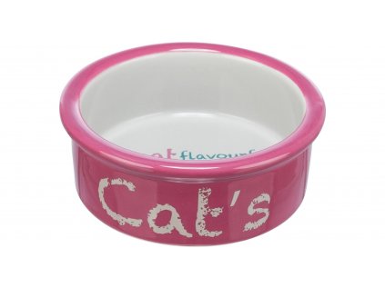 Keramická miska CAT´s 0,3 l/ø 12 cm Antická růž/světlešedá