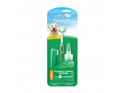 Oral Kit Large Clean teeth gel s kartáčky - pro střední/velké psy 59 ml