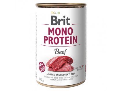 Brit Dog konz Mono  Protein Beef 400g