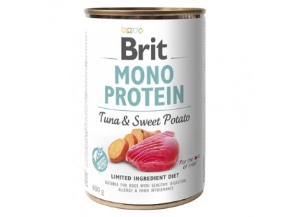 Brit Dog konz Mono Protein Tuna & Sweet Potato 400g